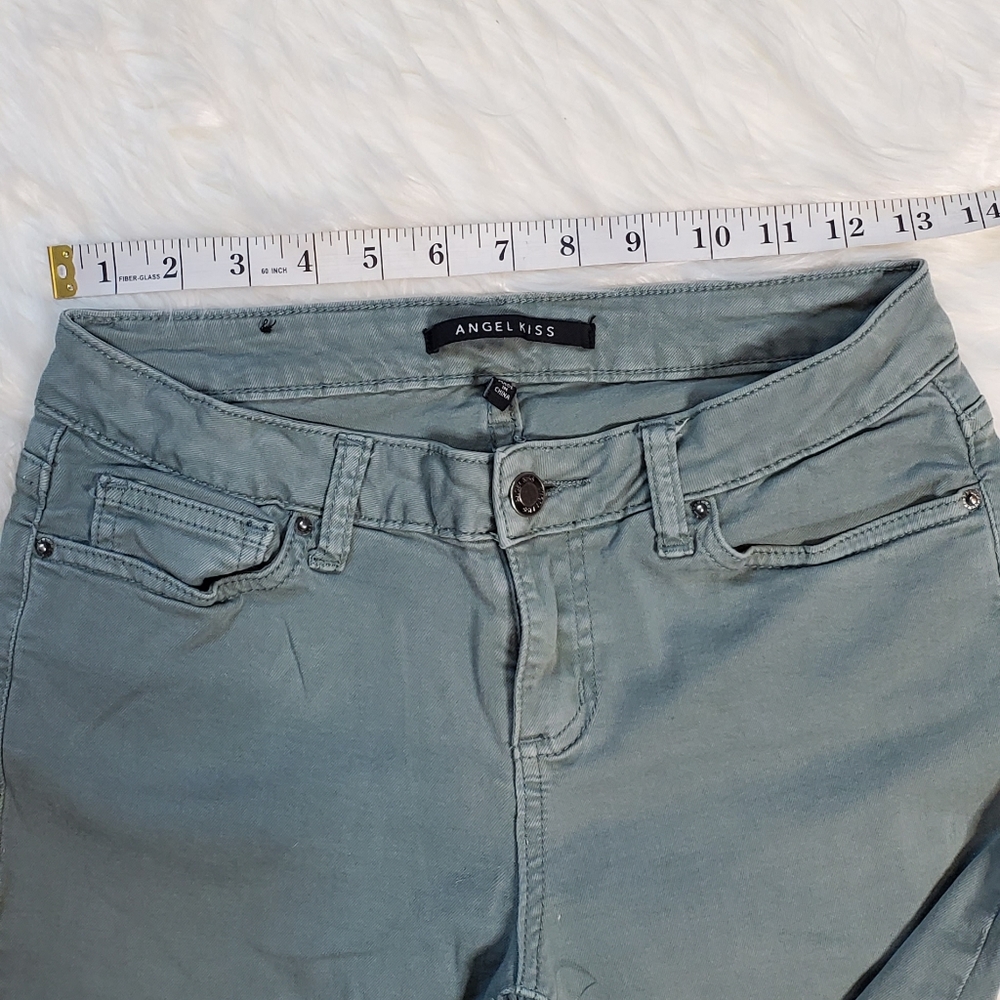 Mid rise colored pants - Picture 5 of 6